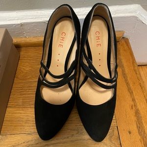 Chie black heels